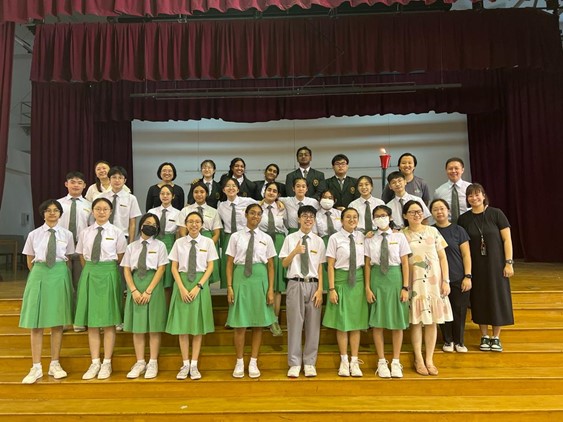 Sec 4 Student Councillors from the 21st Student Council